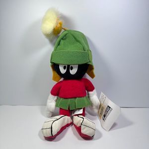 MARVIN THE MARTIAN Bean Bag Plush Warner Brothers Studio Store 1998 NOT TALK